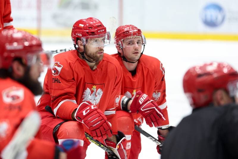 Ice Hockey. Poland national team. Training. 04.02.2024