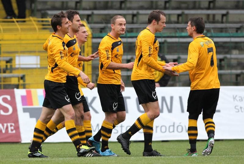 Football. I liga. GKS Katowice - Gornik Polkowice. 07.05.2011