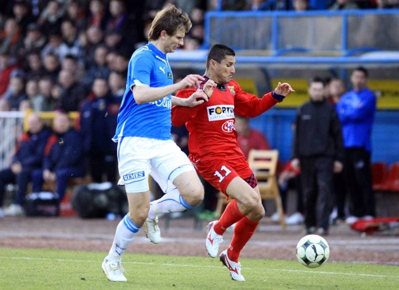 Football. Ekstraklasa. Odra Wodzislaw - Lech Poznan. 28.03.2010