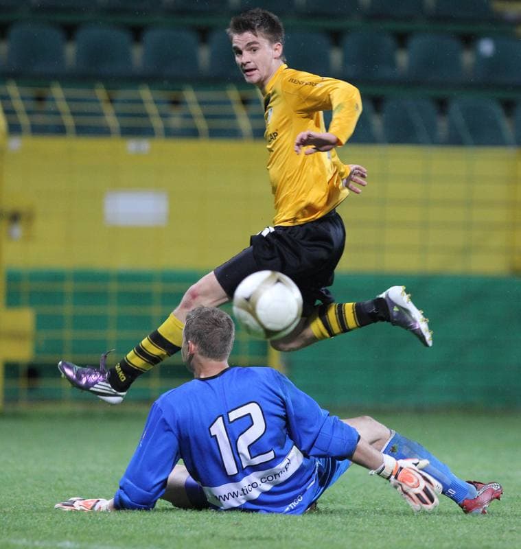 Football. I liga. GKS Katowice - Odra Wodzislaw Slaski. 14.05.2011