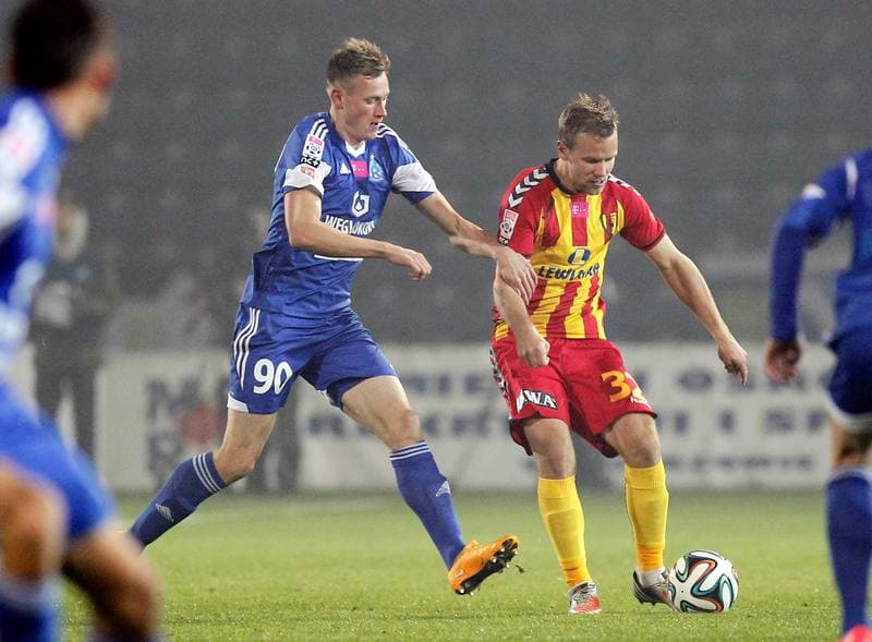 Football. PKO BP Ekstraklasa. Ruch Chorzow - Korona Kielce. 01.12.2015