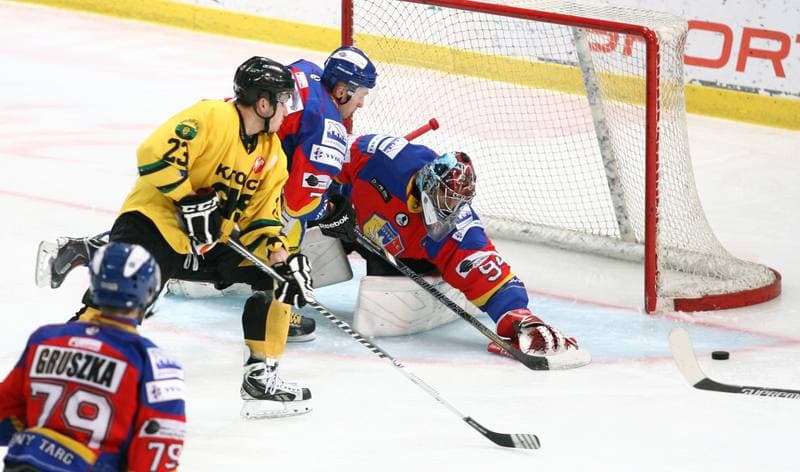 Ice Hockey. Tauron Hokej Liga. HC GKS Katowice - Podhale Nowy Targ. 04.01.2015