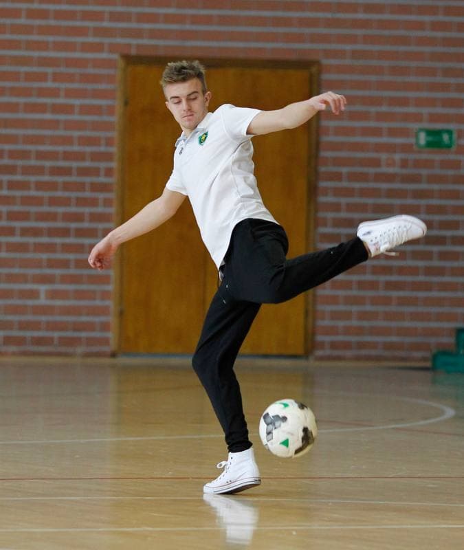 Football. GKS Katowice. Training. 05.02.2015