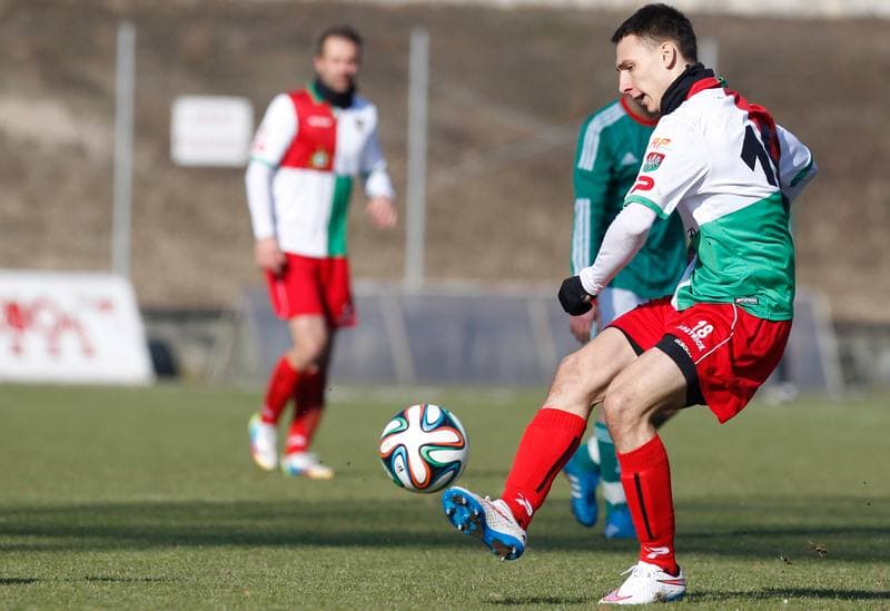 Football. Friendly Match. Zaglebie Sosnowiec - Legia II Warsaw. 21.02.2015