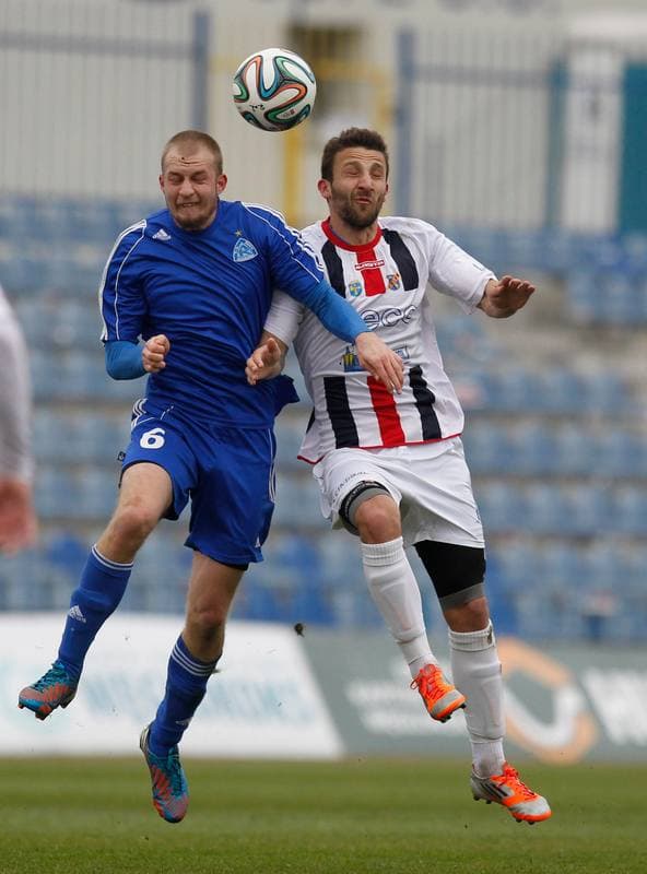 Football. III Liga Opolsko Slaska. Ruch II Chorzow - Odra Opole. 22.03.2015