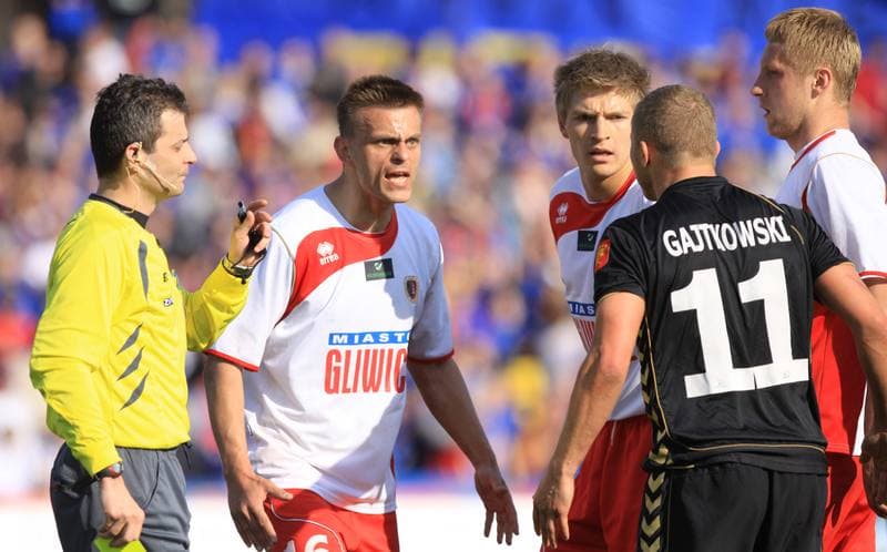 Football. T-Mobile Ekstraklasa. Piast Gliwice - Korona Kielce. 23.05.2013