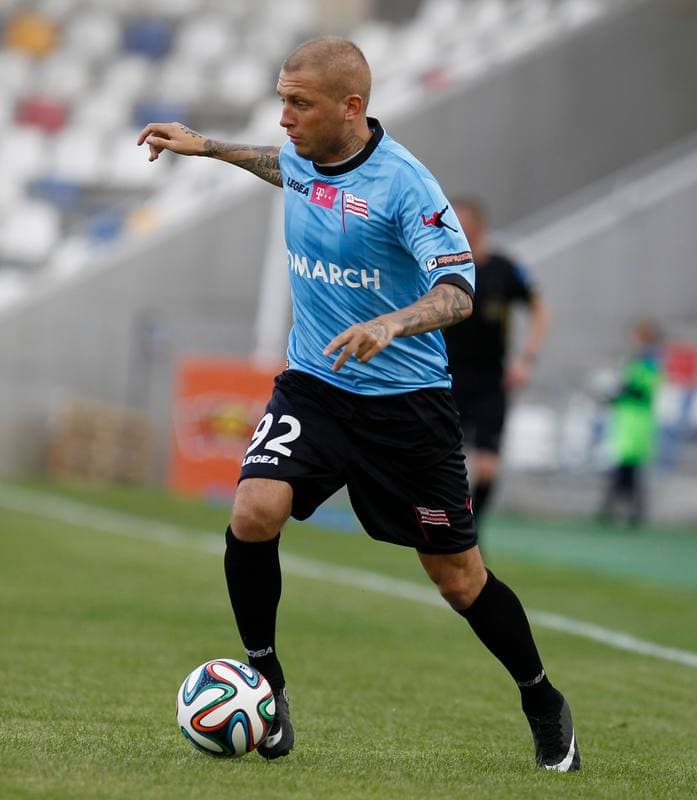 Football. T-Mobile Ekstraklasa. Podbeskidzie Bielsko Biala - Cracovia Krakow. 29.05.2015