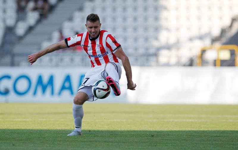 Football. T-Mobile Ekstraklasa. Cracovia Krakow - Piast Gliwice. 13.03.2015