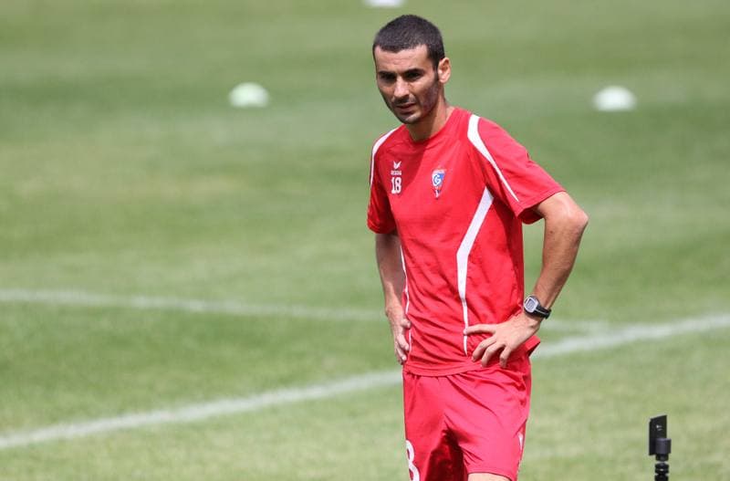 Football. Gornik Zabrze. Training. 11.01.2011