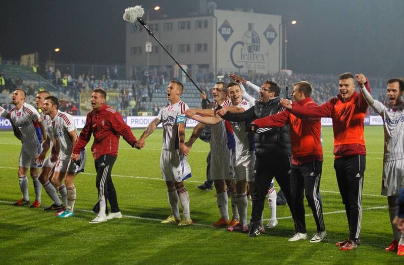 Football. T-Mobile Ekstraklasa. Ruch Chorzow - Gornik Zabrze. 04.10.2014