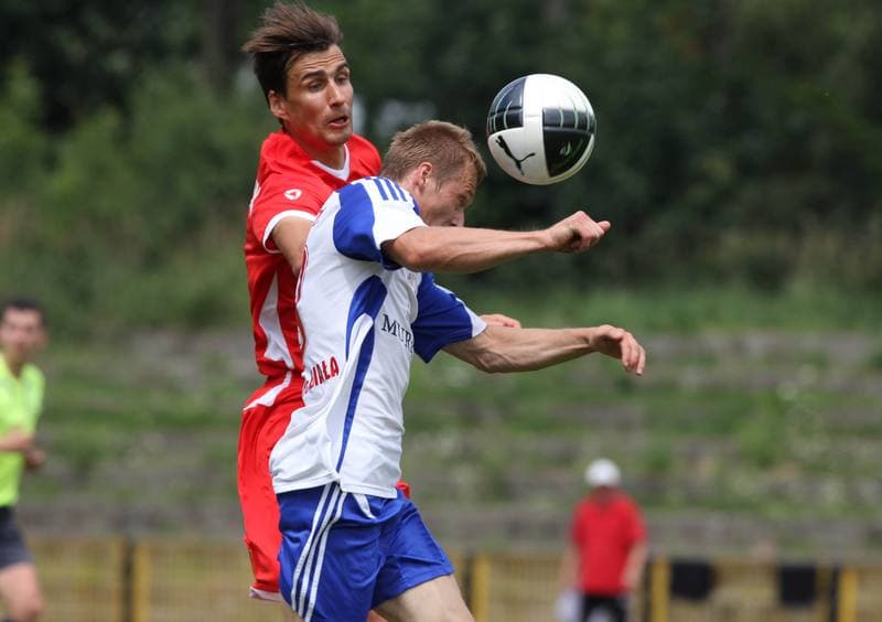 Football. Sparing. Widzew Lodz - Podbeskidzie Bielsko-Biala. 19.07.2011