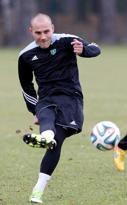 Football. GKS Katowice. Training. 19.01.2015
