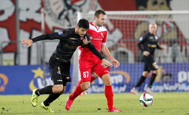 Football. Polish Cup. Cracovia Krakow - Zaglebie Sosnowiec. 19.11.2015