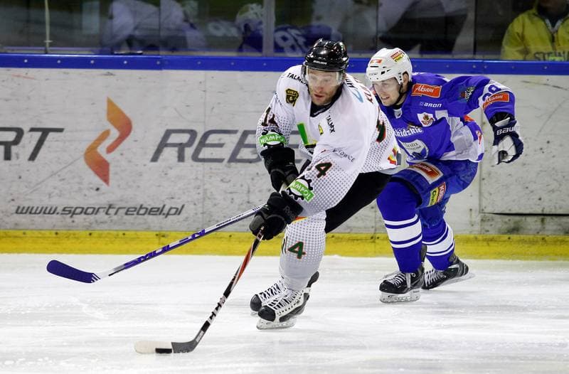 Ice Hockey. Polska Hokej Liga. Naprzod Janow - Unia Oswiecim. 26.10.2014
