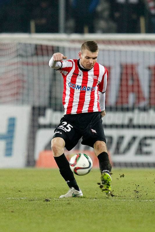 Football. T-Mobile Ekstraklasa. Cracovia Krakow - Korona Kielce. 22.05.2015