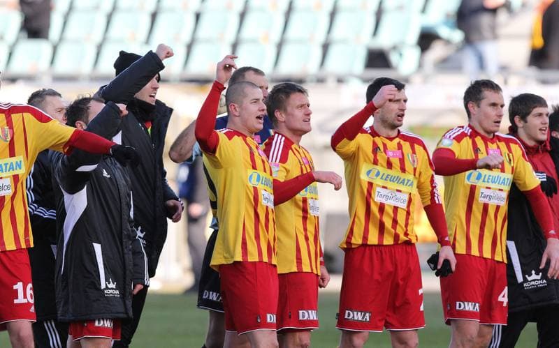 Football. T-mobile Ekstraklasa. Korona Kielce - Ruch Chorzow. 16.03.2013