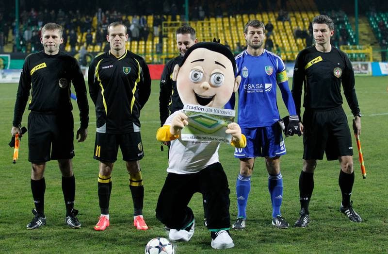 Football. I Liga. GKS Katowice - Miedz Legnica. 29.11.2014