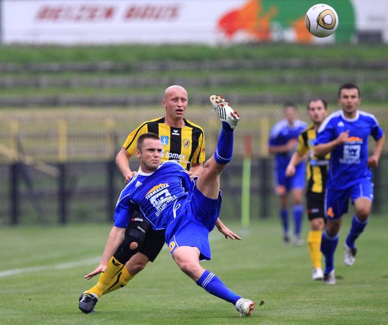 Football. I liga. Ruch Radzionkow - Termalica Bruk-Bet Nieciecza. 04.09.2010