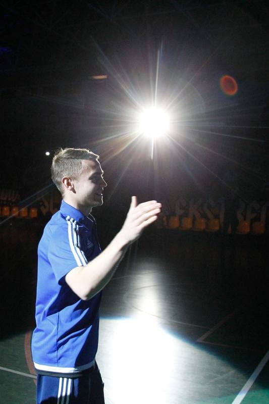 Football. Ruch Chorzow. Team Presentation. 08.02.2016