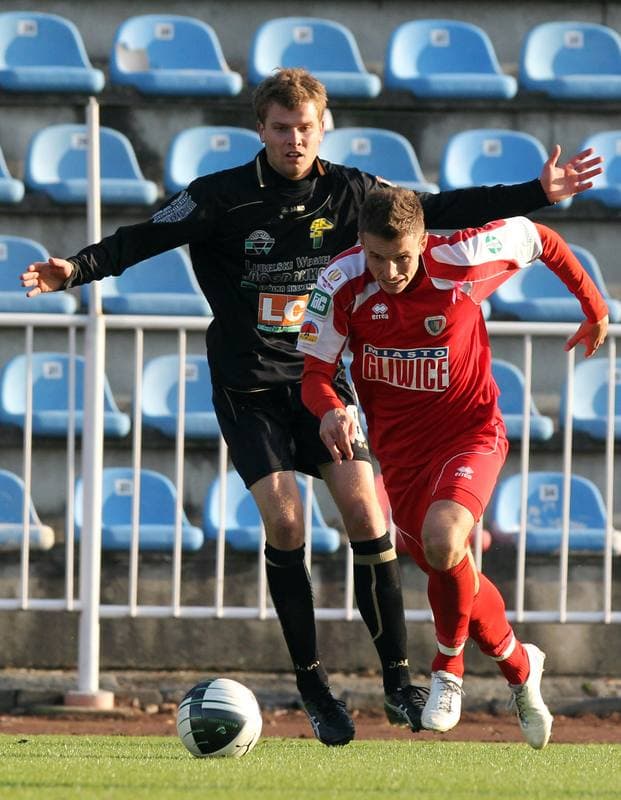 Football. I liga. Piast Gliwice - Bogdanka Leczna. 16.10.2011