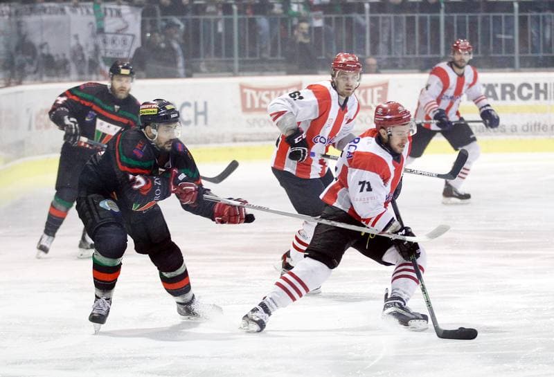 Ice Hockey. Polish Hockey League. Comarch Cracovia - GKS Tychy. 22.03.2016