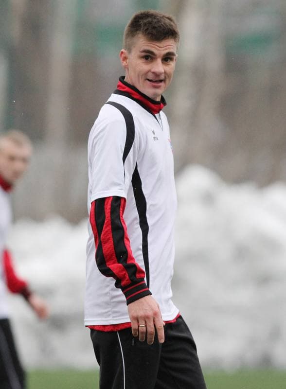 Football. Sparing. Gornik Zabrze - Orzel Balin. 20.01.2012
