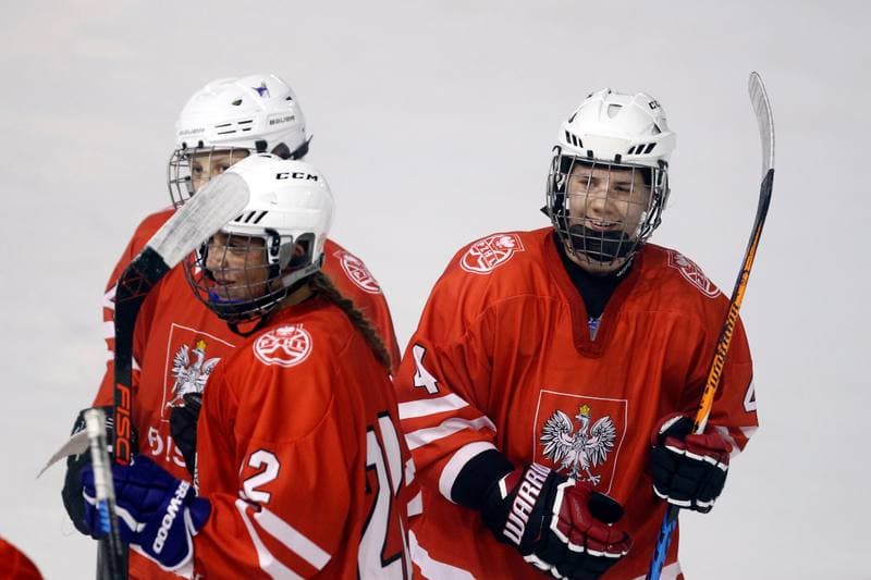 Ice Hockey. Slaska Liga Mlodzikow. UKS Zaglebie Sosnowiec - Reprezentacja Polski Kobiet. 13.09.2018