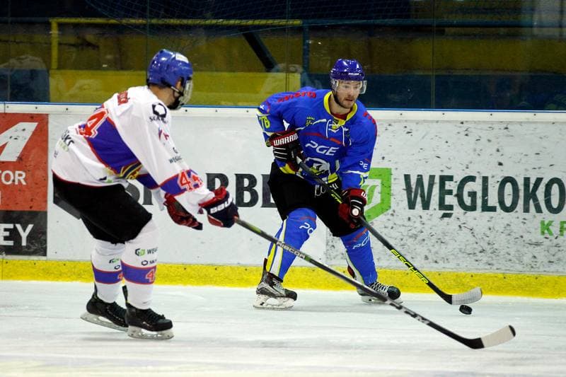 Ice Hockey. Polska Hokej Liga. Weglokoks Kraj Polonia Bytom - PGE Orlik Opole. 21.09.2018