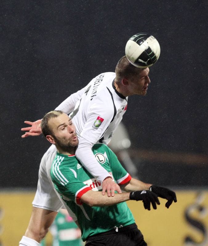 Football. T-Mobile Ekstraklasa. Gornik Zabrze - Legia Warsaw. 19.02.2012