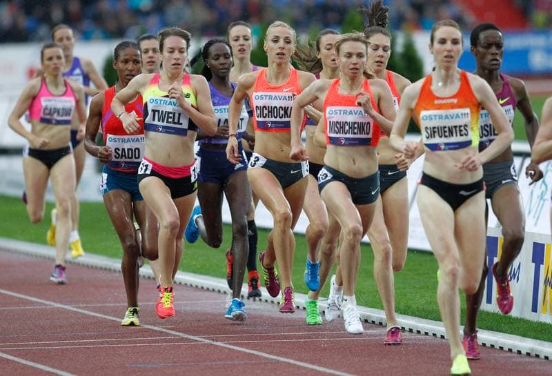 Athletics. IAAF Golden Spike. Joanna Linkiewicz. 26.05.2015