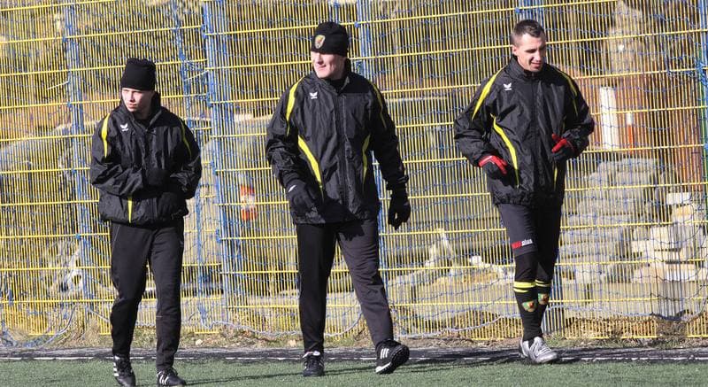 Football. Sparing. GKS Tychy - Ruch Radzionkow. 12.02.2011