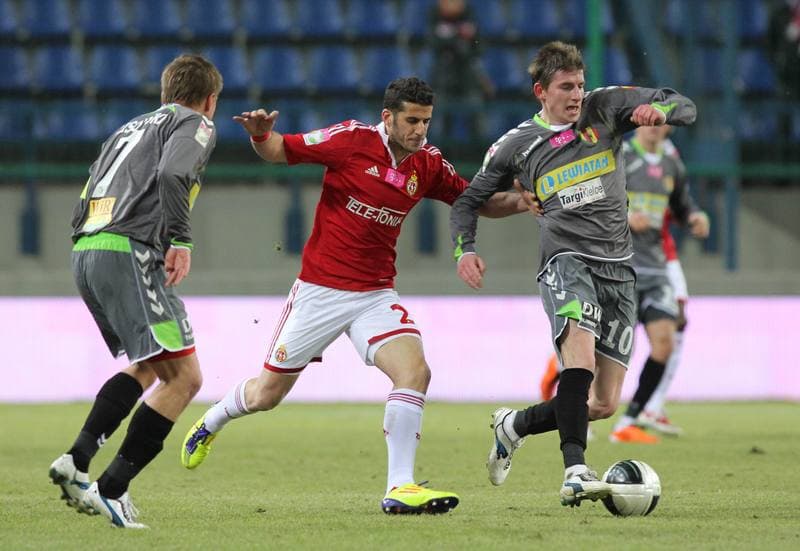 Football. T-Mobile Ekstraklasa. Wisla Krakow - Korona Kielce. 26.02.2012