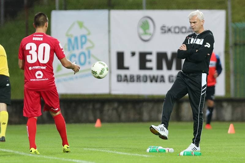 Football. I Liga. Zaglebie Sosnowiec - Sandecja Nowy Sacz. 21.08.2016