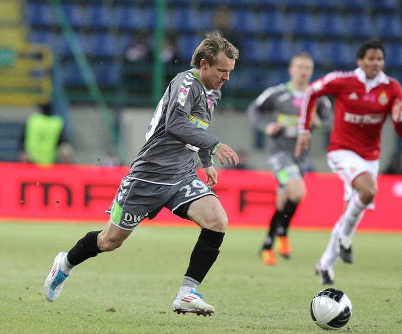 Football. T-Mobile Ekstraklasa. Wisla Krakow - Korona Kielce. 26.02.2012
