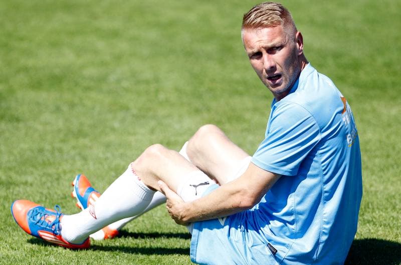 Football. Termalica Bruk-Bet Nieciecza. Training. 03.07.2015