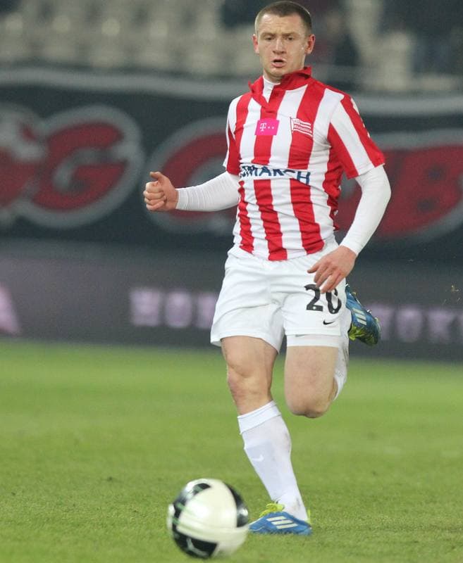 Football. T-Mobile Ekstraklasa. Cracovia Krakow - Zaglebie Lubin. 02.03.2012