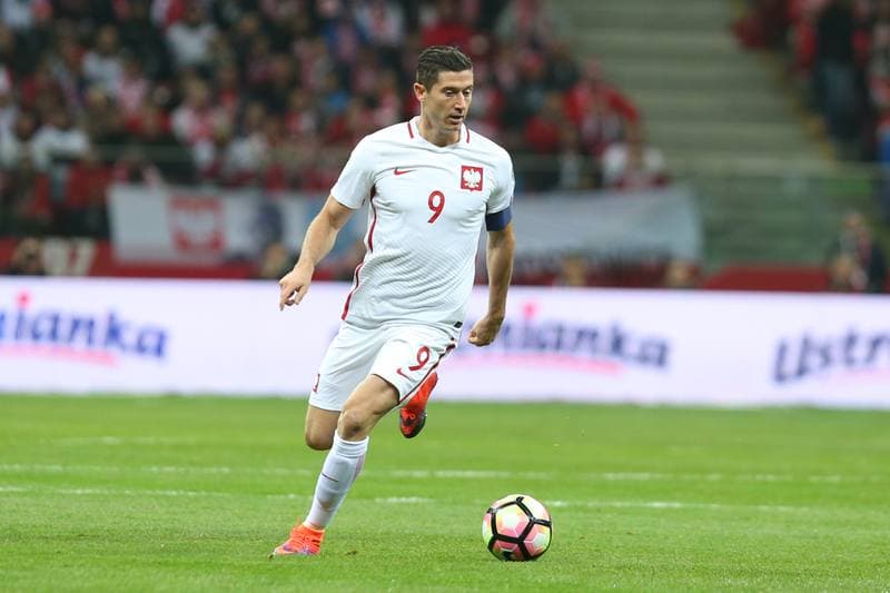Football. World Cup Qualifiers. Poland - Denmark. 08.10.2016