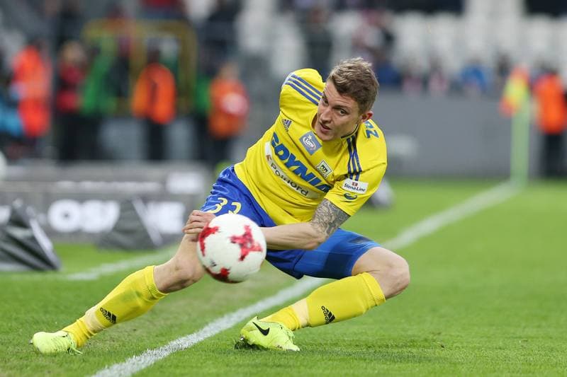 Football. Lotto Ekstraklasa. Cracovia Krakow - Arka Gdynia. 08.05.2017