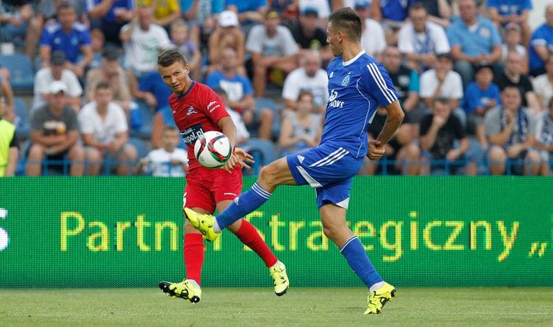 Football. T-Mobile Ekstraklasa. Ruch Chorzow - Podbeskidzie Bielsko Biala. 08.12.2014