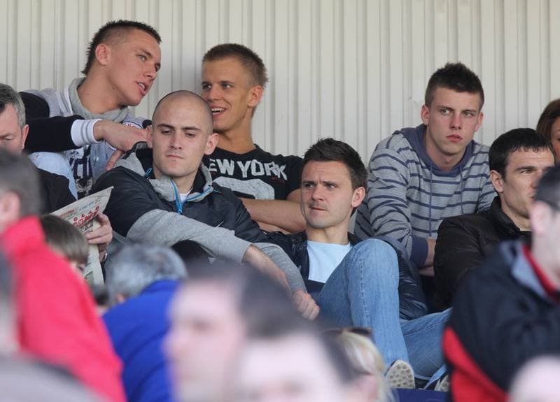 Football. T-Mobile Ekstraklasa. Gornik Zabrze - LKS Lodz. 17.03.2012