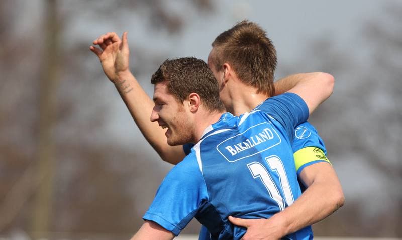 Football. II liga. ROW Rybnik - Baltyk Gdynia. 18.03.2012