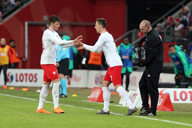 Football. International Friendly. Poland - Nigeria. 23.03.2018