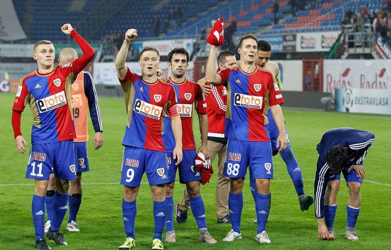Football. PKO BP Ekstraklasa. Piast Gliwice - Wisla Krakow. 03.10.2015