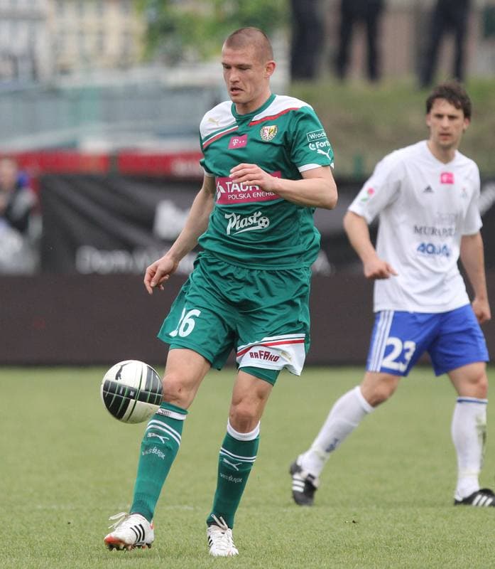Football. T-Mobile Ekstraklasa. Podbeskidzie Bielsko-Biala - Slask Wroclaw. 14.04.2012
