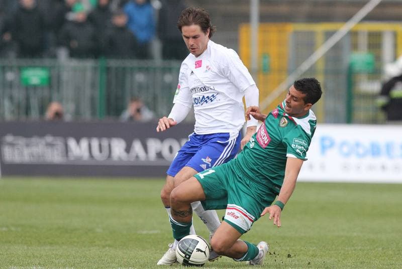 Football. T-Mobile Ekstraklasa. Podbeskidzie Bielsko-Biala - Slask Wroclaw. 14.04.2012