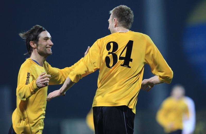 Football. I liga. GKS Katowice - Warta Poznan. 02.04.2010