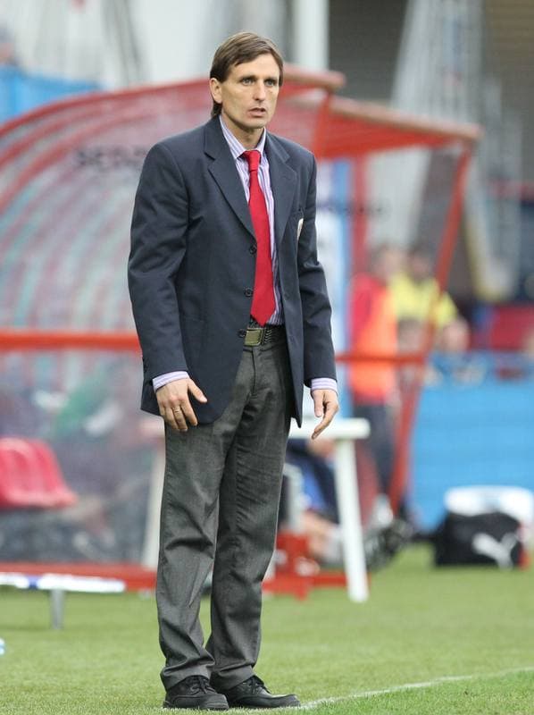 Football. I liga. Piast Gliwice - Olimpia Grudziadz. 22.04.2012