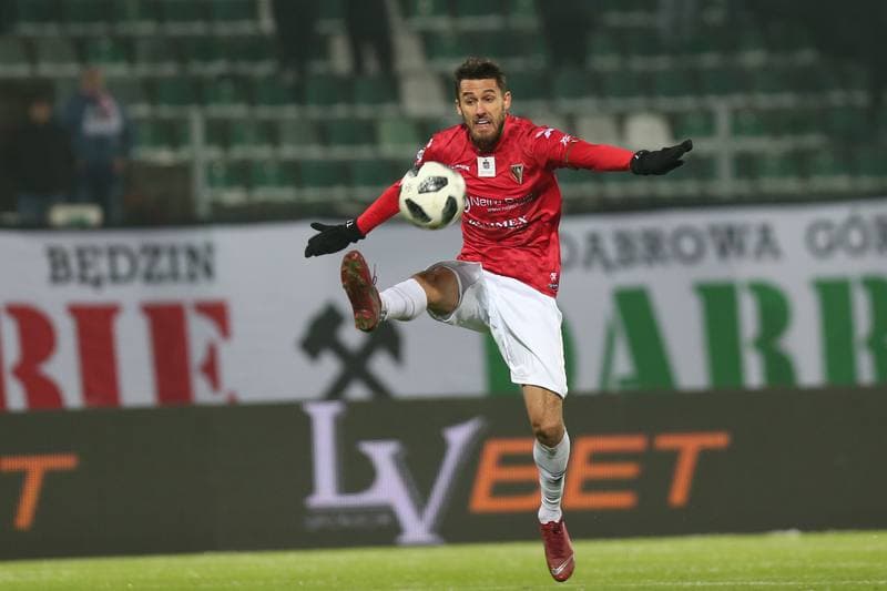 Football. Lotto Ekstraklasa. Zaglebie Sosnowiec - Lech Poznan. 16.12.2018