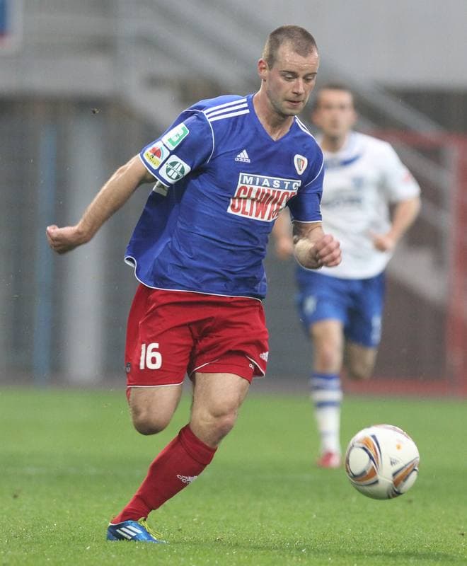 Football. I liga. Piast Gliwice - Flota Swinoujscie. 04.05.2012
