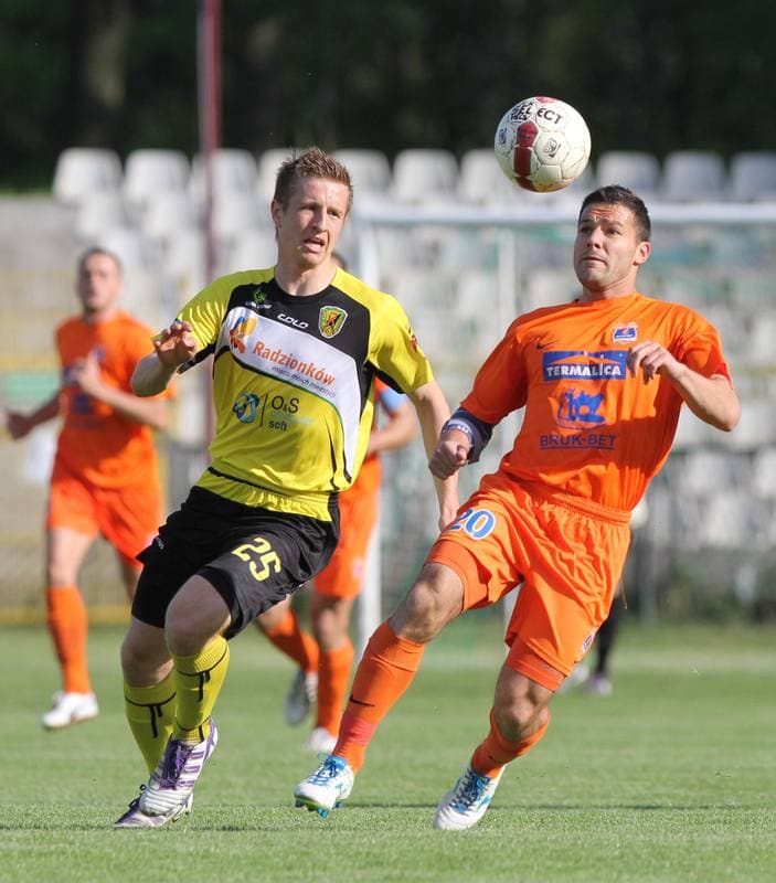 Football. I liga. Ruch Radzionkow - Termalica Bruk-Bet Nieciecza. 04.09.2010